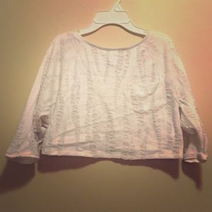 Super fun intricate crop top